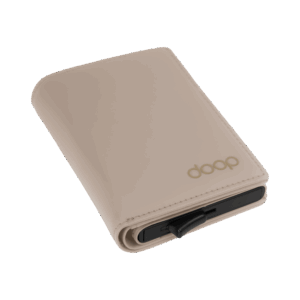 Billetera Slim One Beige