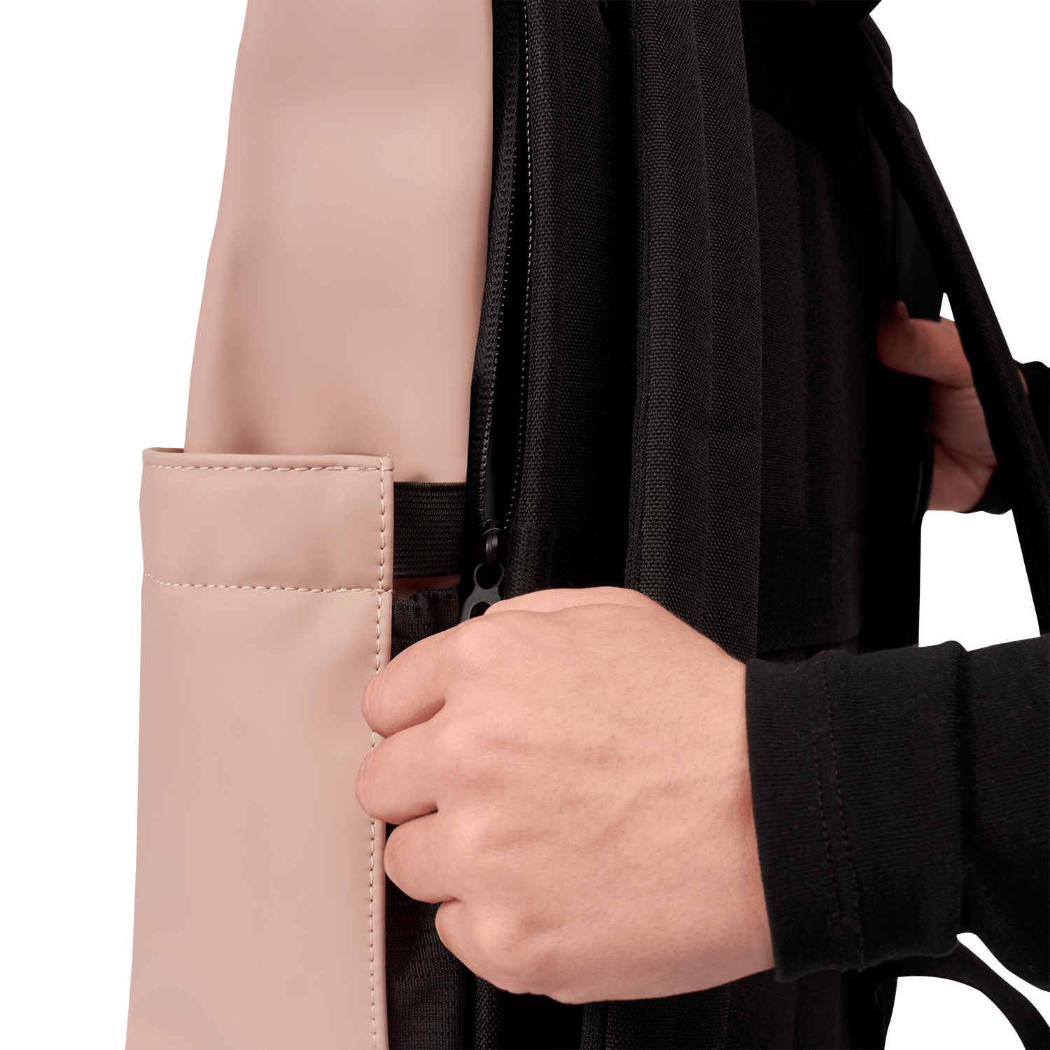 Mochila Roll Top Notebook One Rosada 11 L