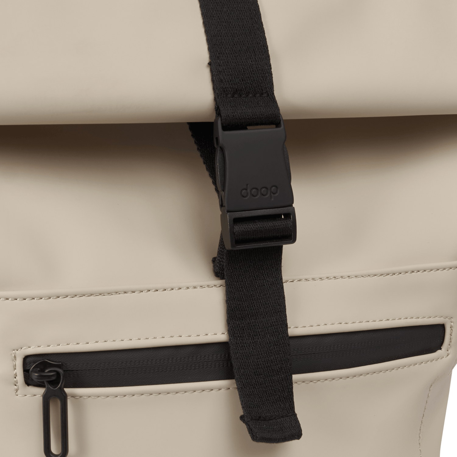 Mochila Roll Top Notebook One Beige 17 L