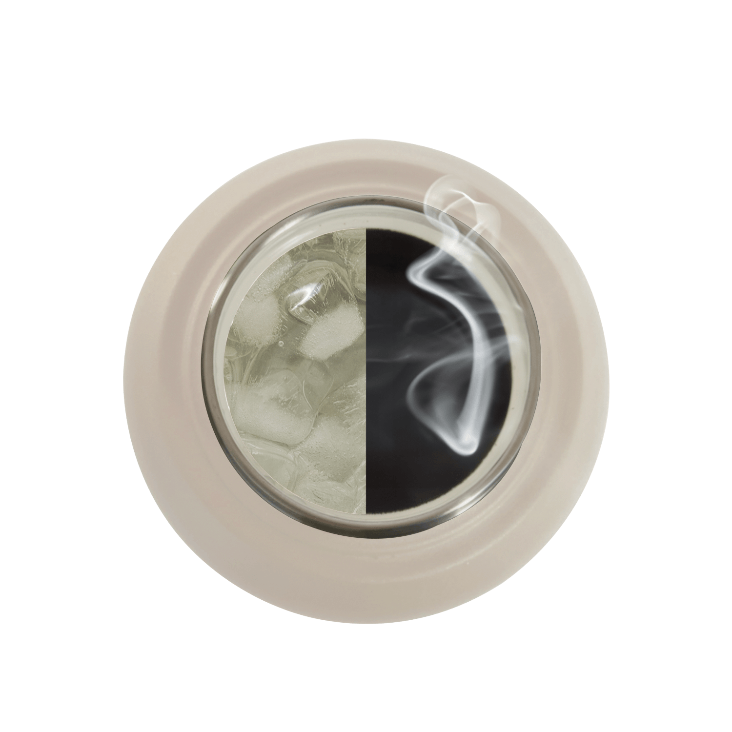 Botella Térmica One Beige 600 ml