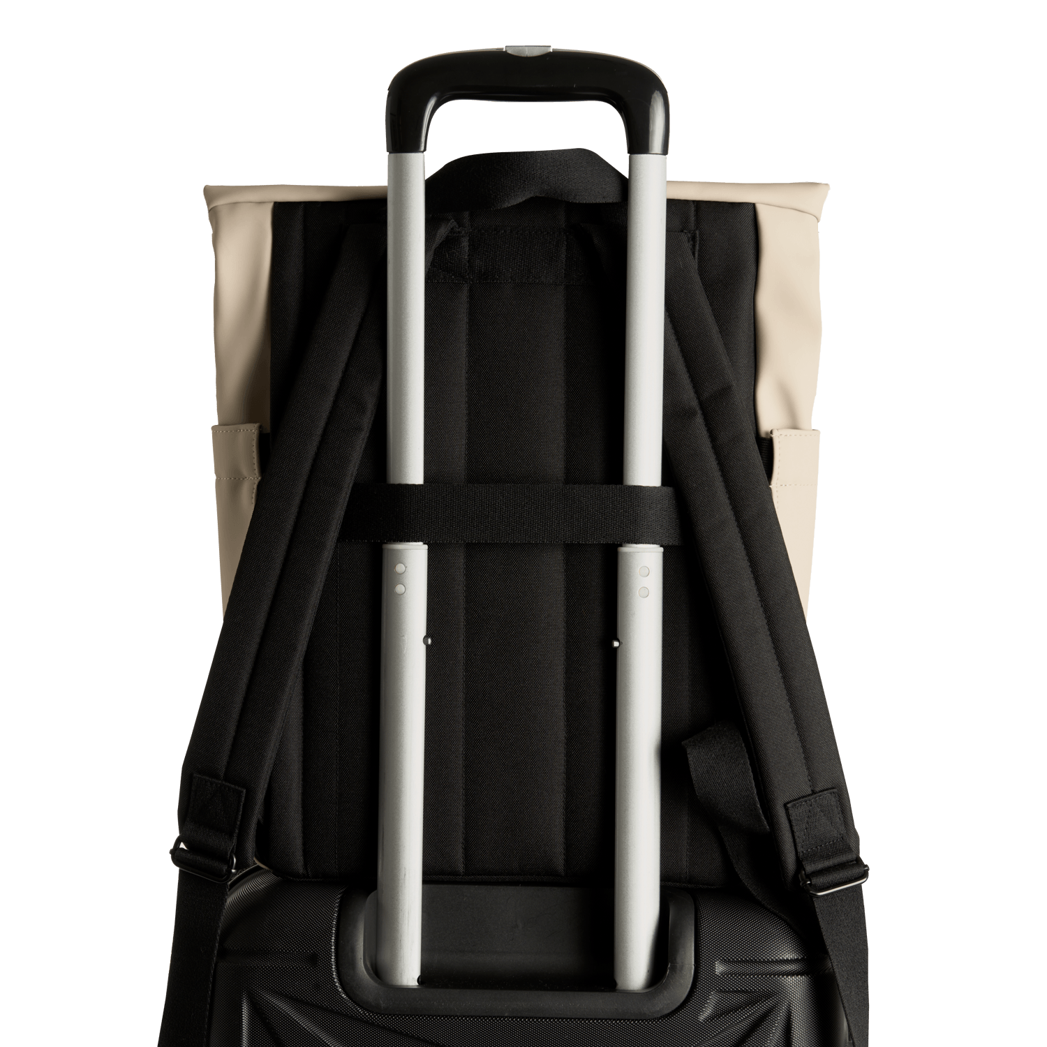 Mochila Roll Top Notebook One Beige 17 L