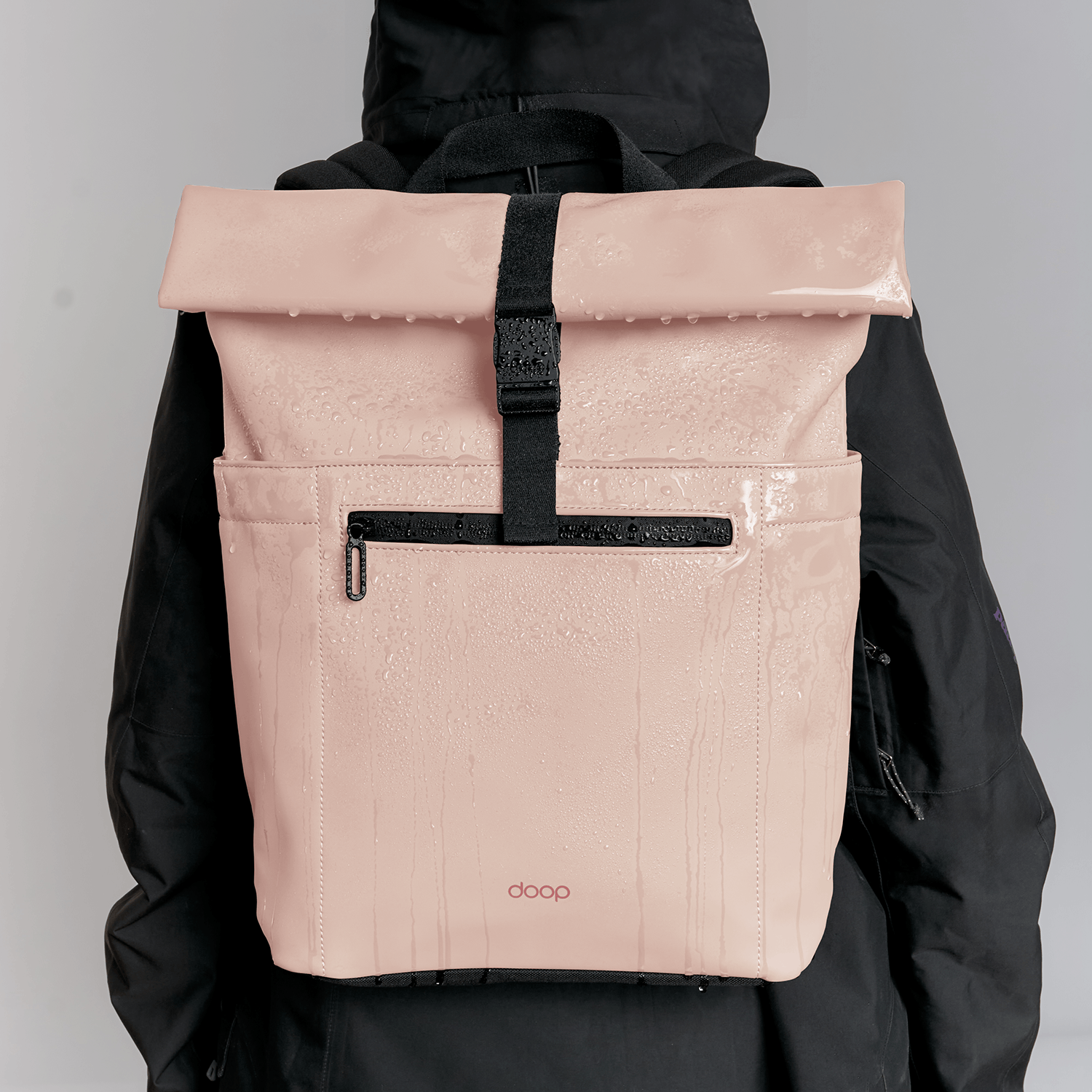Mochila Roll Top Notebook One Rosada 11 L
